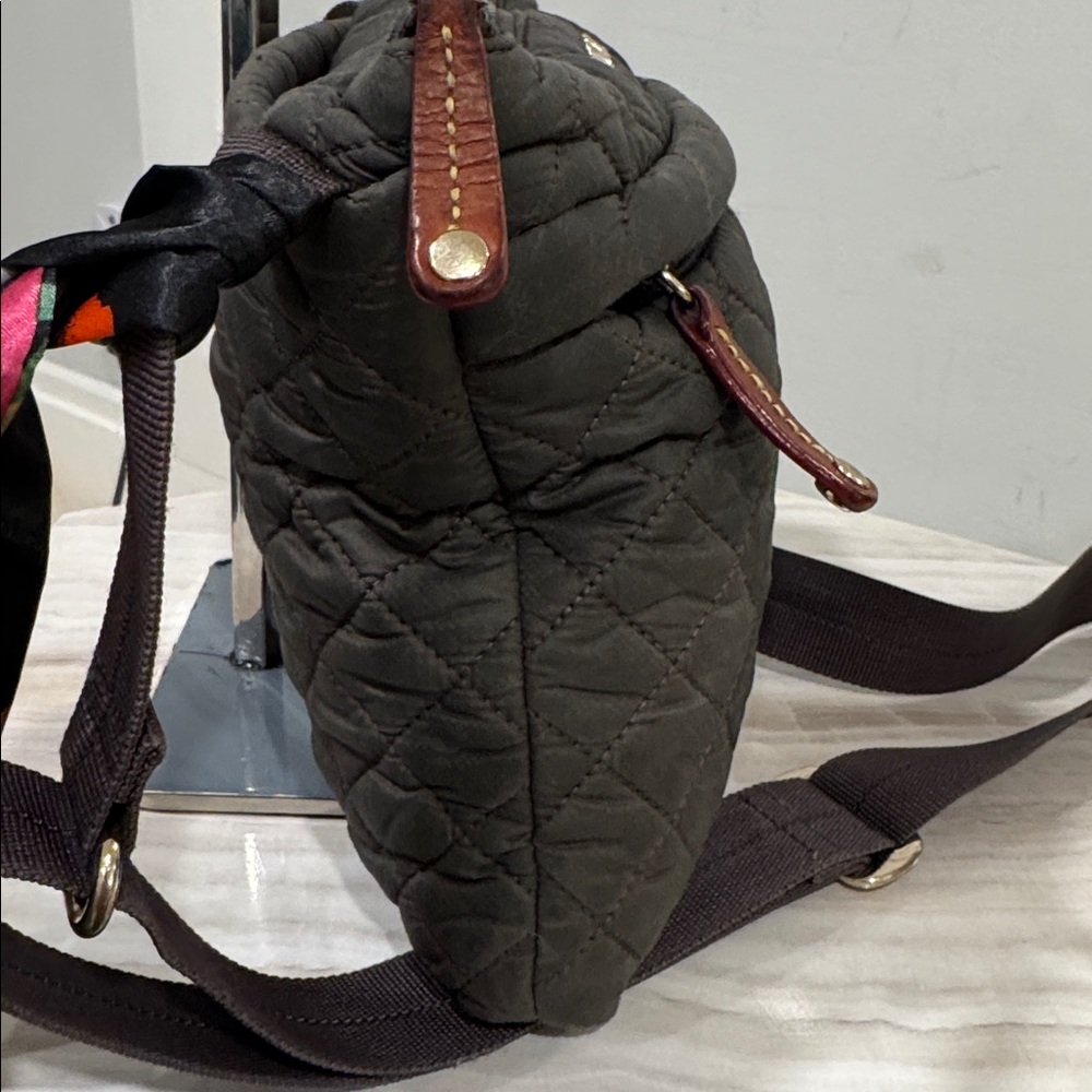 MZ Wallace Bag Metro Gray Quilted Crossbody - Picture 6 of 17
